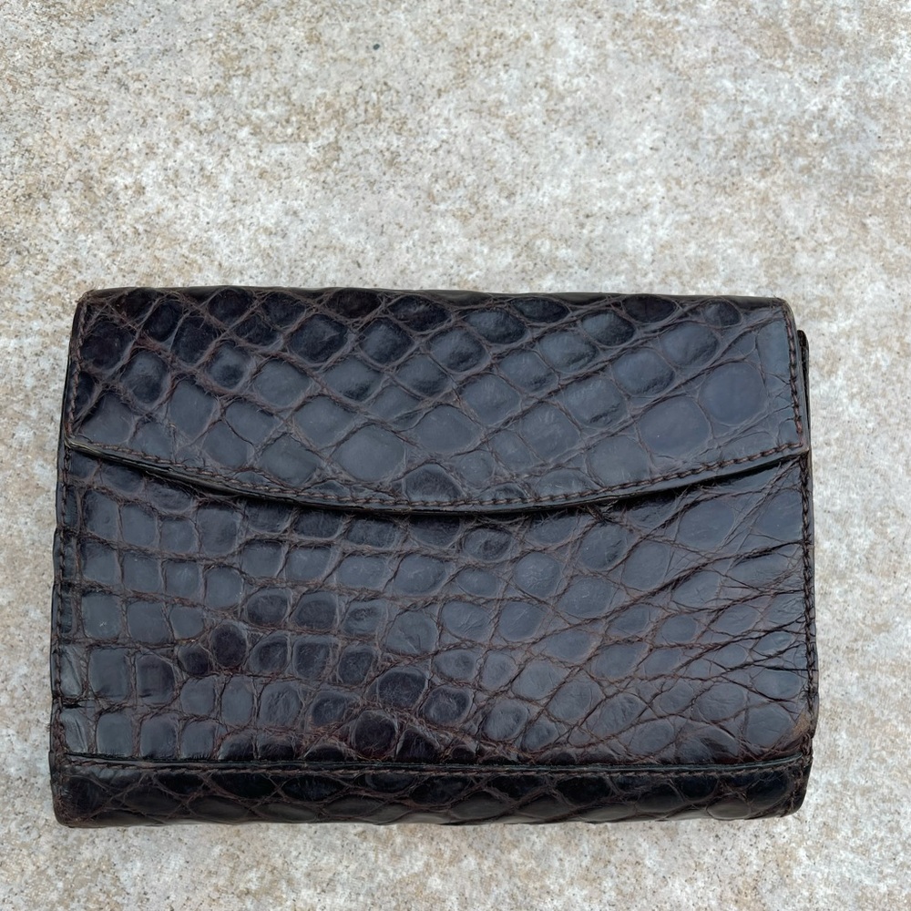 BD Jeffries Alligator wallet